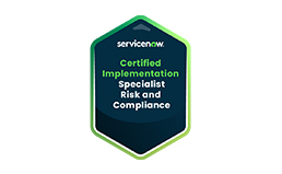 Certified Implementation Specialist-Risk and Compliance